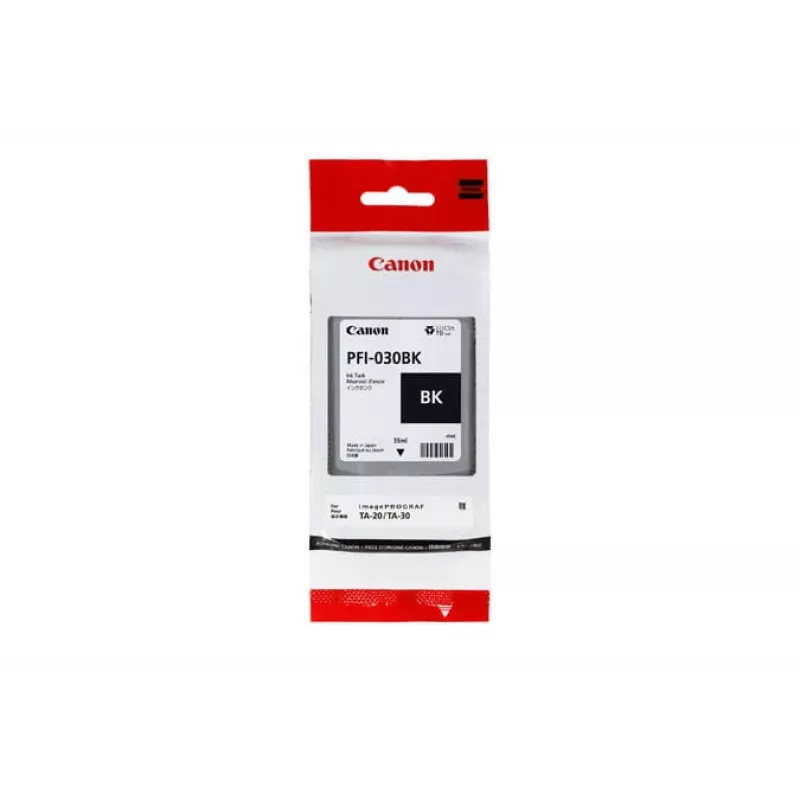 Canon PFI-030BK inktcartridge 1 stuk origineel zwart