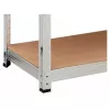 Topeshop Opslagrek G9030 Gereedschapsopslagrek, vrijstaand, verzinkt staal, MDF