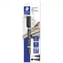 Permanentmarker Staedtler Lumocolor permanent duo 348 B zwart 1 stuk