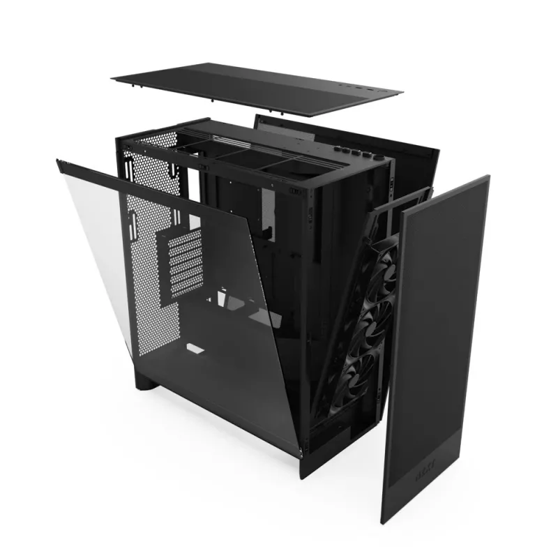 NZXT H7 Flow (2024) Mid-Tower-behuizing - zwart