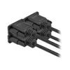 Seriële kabel RS-232 DeLOCK 87308 0,5 m bus naar bus