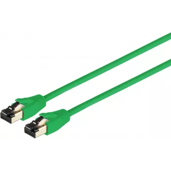 Netwerkkabel S/CONN 08-41013 groen 0,5m Cat8.1 F/FTP