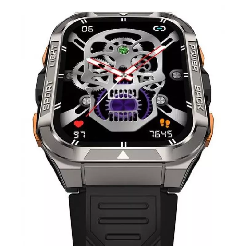 Smartwatch W80 PRO/zwart W80PROSchwarz Blackview