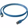EasyLan FlexBoot patchkabel Cat.6A S/FTP blauw 1,00m - FTP - SFTP