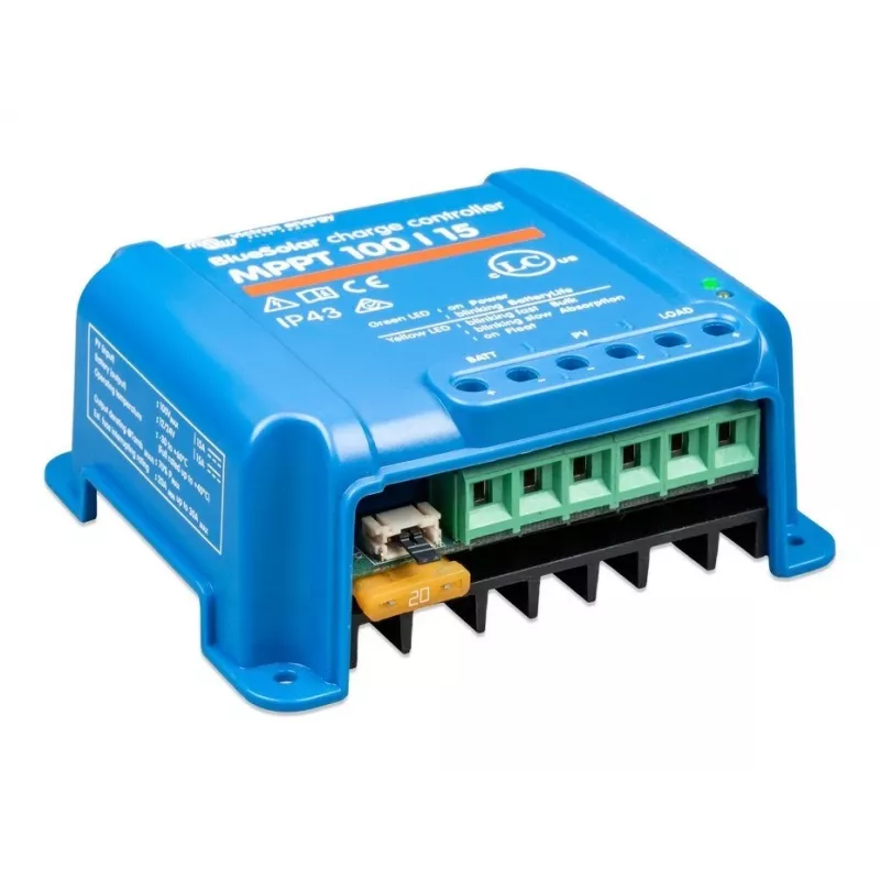 MPPT solar laadregelaar Victron Energy BlueSolar 100/15 — 15A, 100V max PV