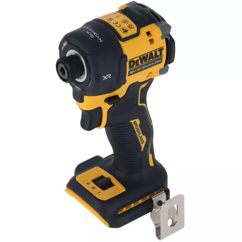Schroevendraaier DeWalt DCF870NT-XJ, 18V Li-Ion, 56 N·m, 1/4 inch boorkop, pistoolgreep, 100 mm lengte