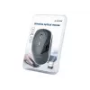Muis USB OPTICAL WRL zwart/SILENT MUSW-4BS-01 GEMBIRD