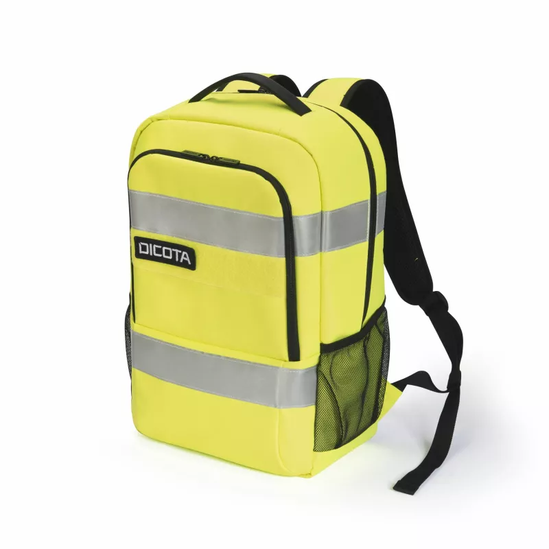 Backpack DICOTA P20471-17 rugzak zwart grijs geel