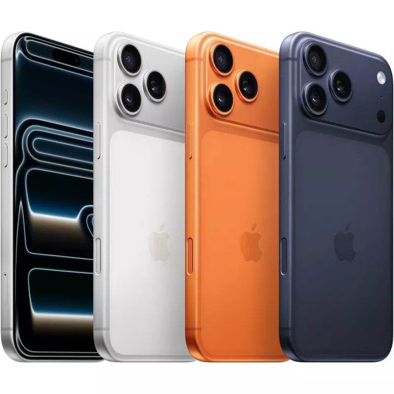 Apple iPhone 17 Pro Max - 5G smartphone - dual-sim / intern geheugen 1 TB - OLED-display - 6,9 - 2868 x 1320 pixel (120 Hz)