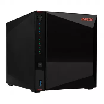 Asustor AS5404T NAS/opslagserver Intel® Celeron® N5105 4 GB DDR4 0 TB ADM zwart