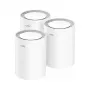 Mesh-systeem Cudy M3600 Wi‑Fi 7 dual‑band (2,4/5 GHz), 3-pack, 2882/688 Mbit/s, 3x LAN, interne antennes