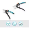 Takkenschaar GARDENA PremiumCut 12241-20 bypass, grijs/turkoois