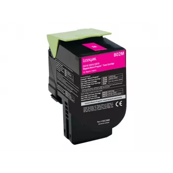 Toner Lexmark 80C20M0 2500 pagina's magenta