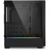 Sharkoon RGB FLOW midi tower ATX zonder voeding USB/audio