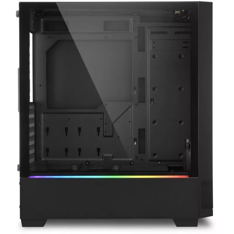 Sharkoon RGB FLOW midi tower ATX zonder voeding USB/audio