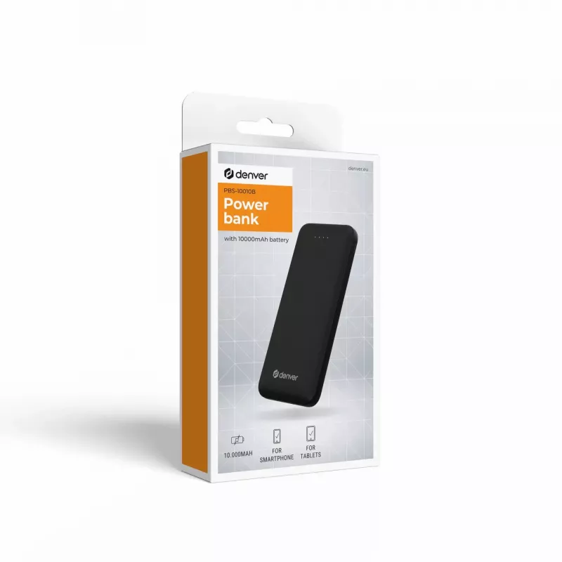 Draagbare powerbank Denver 117140000630 10000 mAh