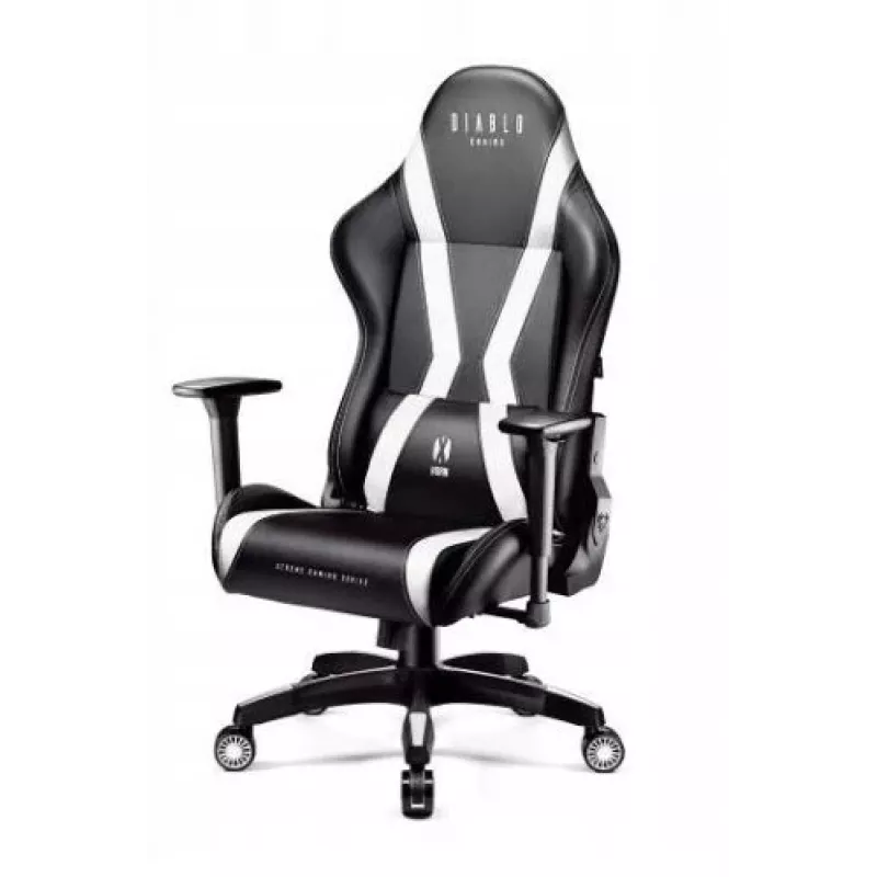 Diablo X-HORN 2.0. Normale gaming-stoel zwart-wit