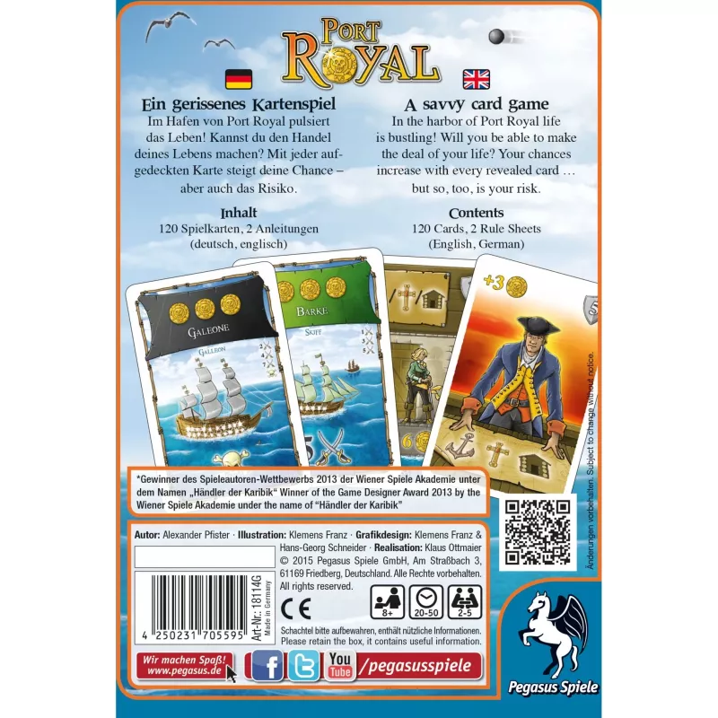 Pegasus 18114G bordspel kaartspel