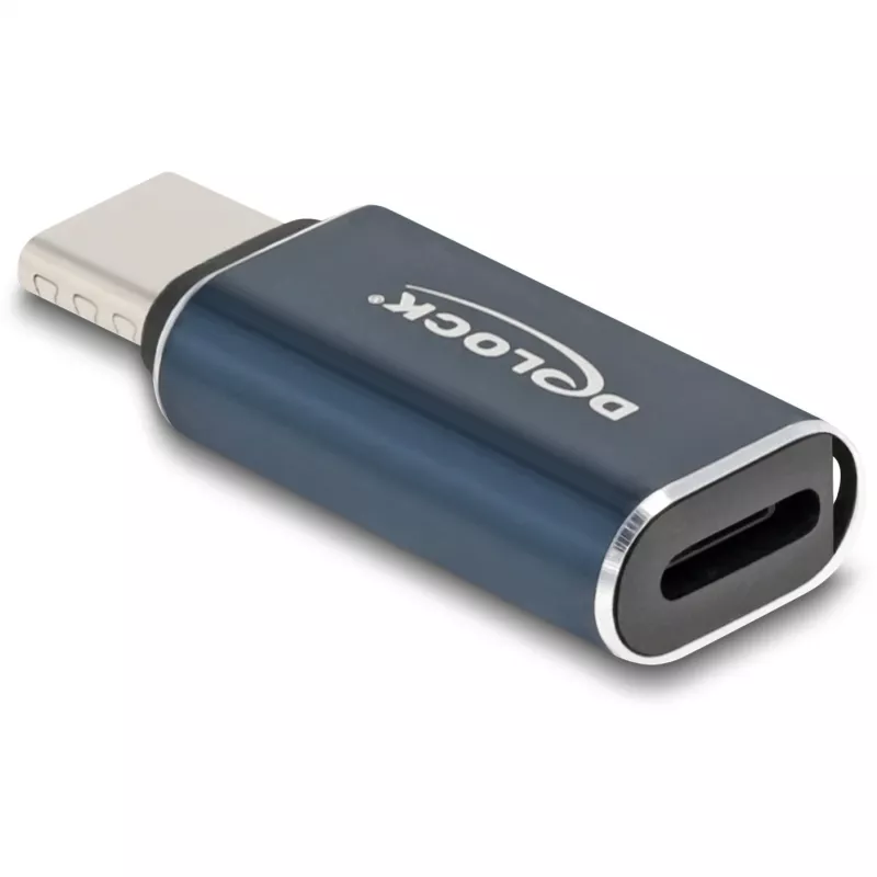 Kabeladapter DeLOCK 60688 USB 2.0 Type-C naar 8-Pin Lightning antraciet