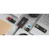 Emtec X210 ELITE 2 TB USB Type-C 3.2 Gen 2 (3.1 Gen 2) zwart, rood