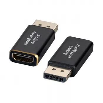 EFB-Elektronik DisplayPort-adapter, DP-stekker, naar HDMI Type-A-bus, 4K 30HZ Fabrikant: EFB Elektronik (EB484-4K30)