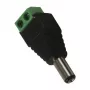 Synergy 21 S21-LED-000219 DC/2.1 x 5.5 mm zwart - groen kabelverbinder