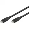 Goobay 74191 USB-kabel zwart