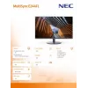 NEC MultiSync E244FL computermonitor 61 cm (24 inch) 1920 x 1080 pixels Full HD LCD zwart