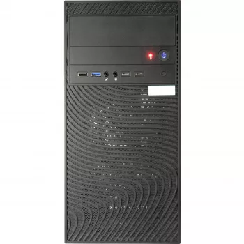 Computerbehuizing Inter-Tech Case Micro IT-6516 Ripple zwart