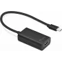 UMP-HDMI4K USB Type-C naar HDMI4K-adapter zwart 20cm kabel - adapter - digitaal/data (1963)