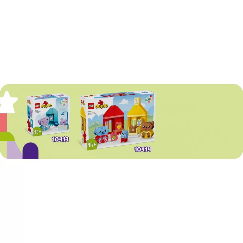 LEGO DUPLO mijn eerste dagelijkse routines: eten & bedtijd 10414