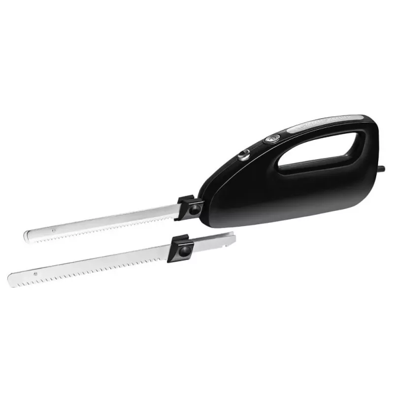 Elektrisch mes Rommelsbacher EM 150 120 W – RVS-messen, bruikbare meslengte 15 cm, zwart