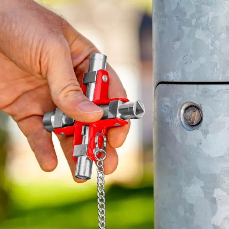 Knipex 00 11 06 universele sleutel voor schakelkasten