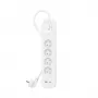 Overspanningsbeveiliging Belkin SRB001CA2M 4 AC-stopcontacten 900 J wit 2 m