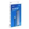 USB Type-C hub SAVIO AK-82 met HDMI, MicroSD, USB 3.2 Gen1, PD-doorgang, 4K@30Hz, 5000 Mbit/s, zwart