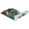 DeLOCK 90299 PCIe x4-kaart, 1x USB Type-C + 1x USB Type-A, USB 3.2 Gen 2 (10 Gbps)