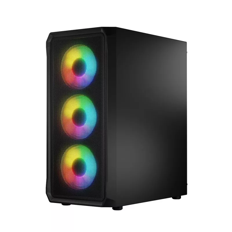 LOGIC CONCEPT Portos ARGB ATX mid-tower behuizing, zwart