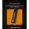 Gaming-muismat GLORIOUS Fnatic FOCUS3 MAX XL – uitgebreid XL-formaat, stofoppervlak, genaaide rand