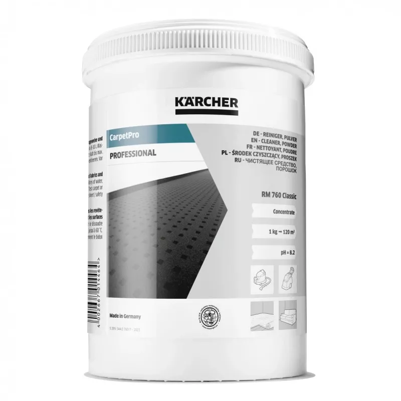 Poederwasmiddel voor extractieapparaten 800 g RM 760 Karcher