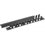 Lanview 1U 48,30cm (19) uitschuifbare afdekking kabel (RAO400BL)
