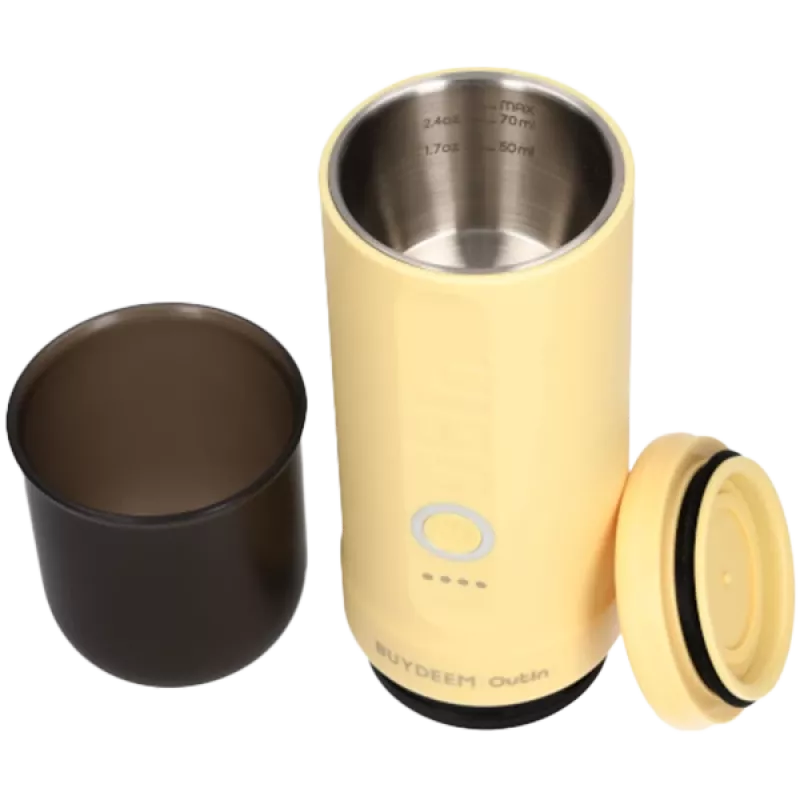 BUYDEEM Nano-espressomachine, model OTEM-01, kleur Mellow Yellow