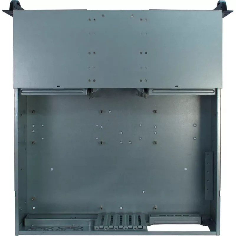 Inter-Tech 3U-30248 Rack Zwart, roestvrij staal