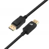 Kabel DisplayPort 1,8 m M/M v 1.4, zwart