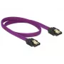 SATA-kabel DeLOCK 83691 0,5 m SATA 7-pin paars