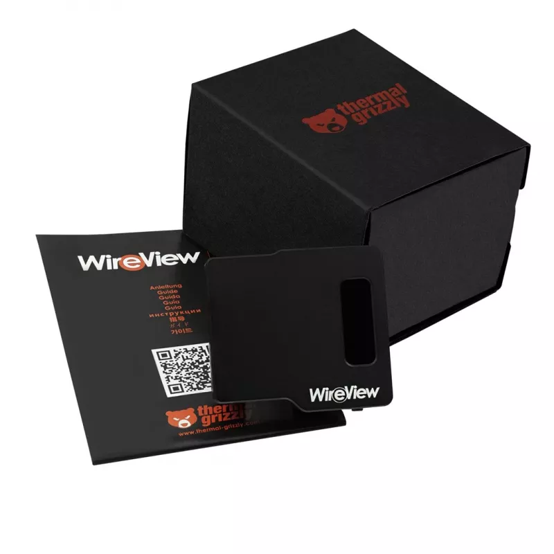 Thermal Grizzly | WireView | GPU 1x12VHPWR reversed | zwart | N/A