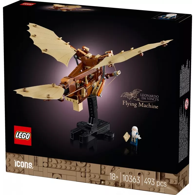 LEGO ICONS 10363 Leonardo da Vinci's vliegmachine