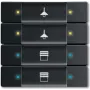 Busch Jaeger tastsensor 4/8-voudig multifunctie 6127/02-885 (6117-0-0220)