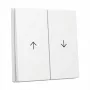 Gira wipafdekking 2-voudig pijl System 55 zuiver wit (model 329403)