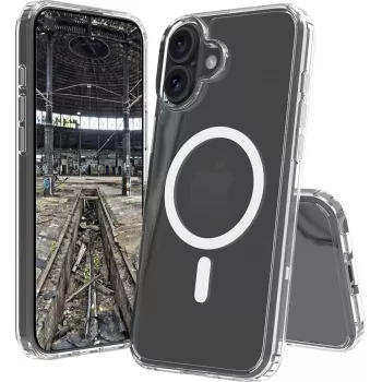 Clear MagSafe back case jt berlin voor Apple iPhone 17 — transparante beschermhoes