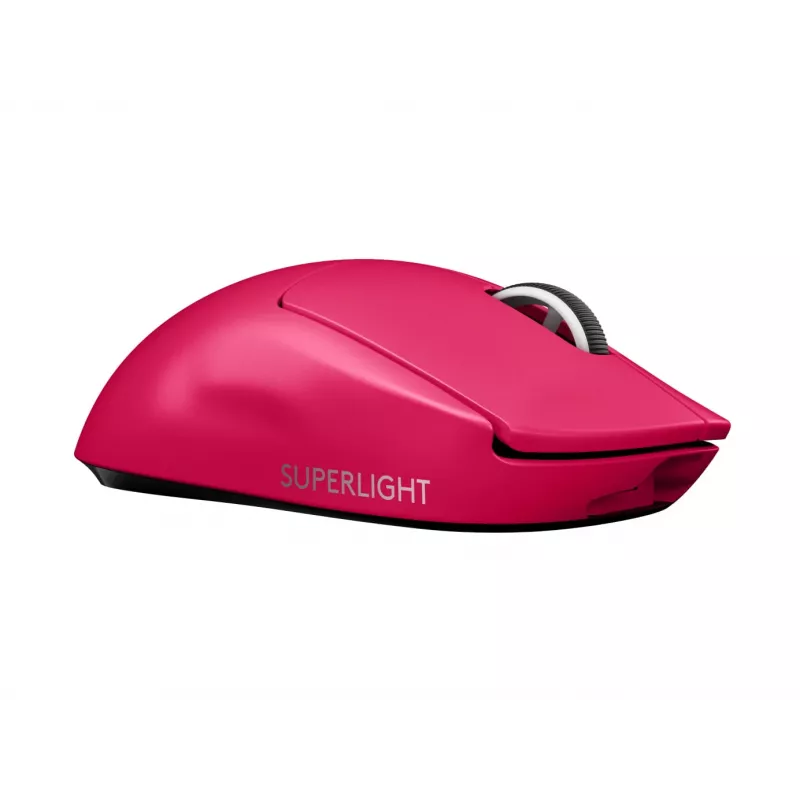 Logitech PRO X SUPERLIGHT draadloze muis magenta muis (910-005957)